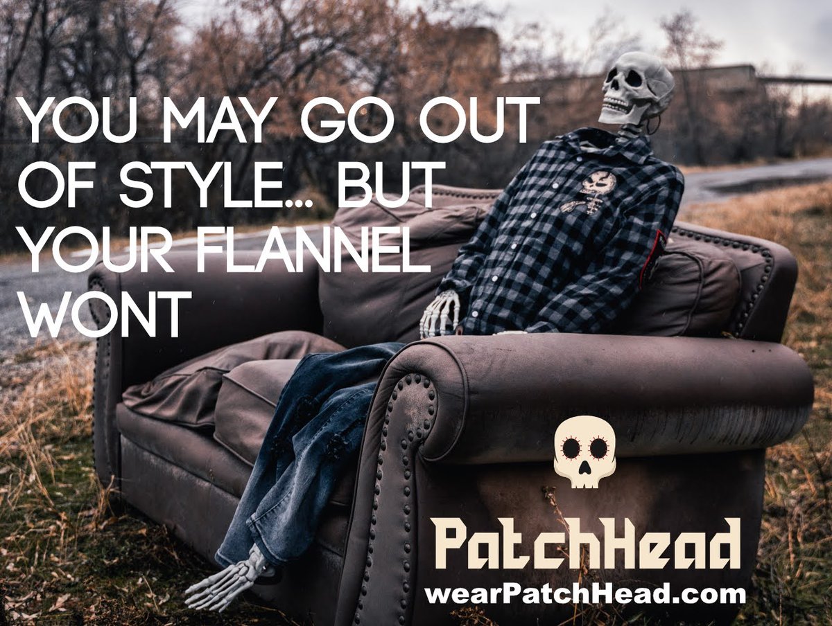 patchhead_'s tweet photo. Working on branding. Let me know what you think 

#whichisbetter #patchhead #flannel https://t.co/75p9vsSbXZ