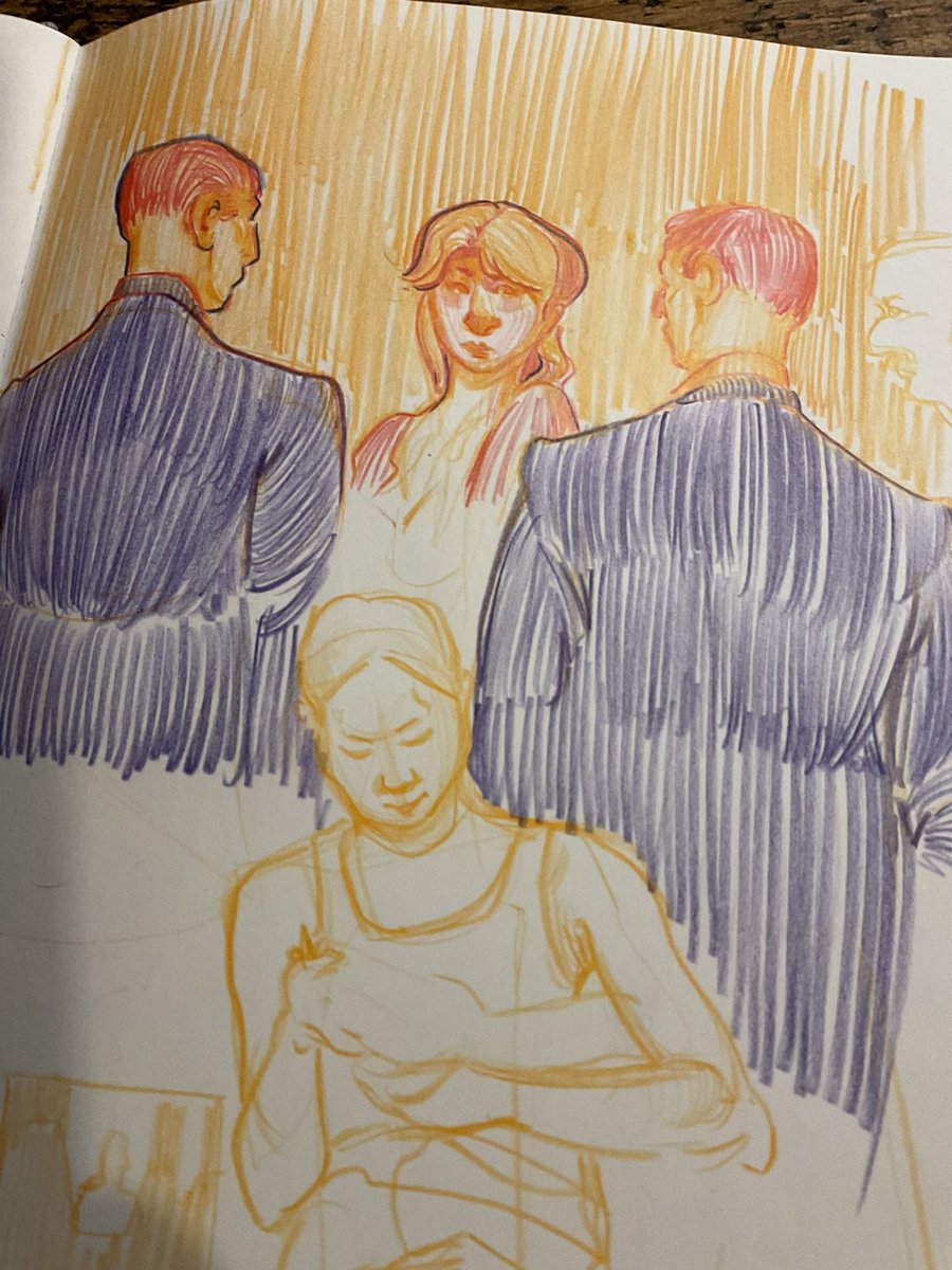 Couple of pages playing in the sketchbook
#sketchbook