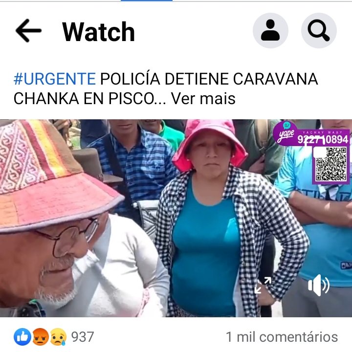 AlfonsoLira16's tweet photo. 🚨🚨🚨 #URGENTE, lá #Policia de Pisco retiene Carabana #CHANKA!!!
Los choferes están en la comisaría, los efectivos los pararon en #Pisco y los manifestantes están varados sin saber dónde están los choferes de sus carros...
#DinaAsesina
@DinaErcilia
https://t.co/4wLlsHZJ68 https://t.co/IMMMW1D44q
