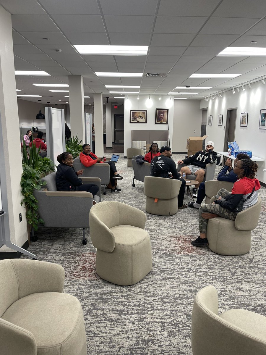 Spending time at the Black Cultural Center on campus celebrating Martin Luther King Jr.‘s Birthday!