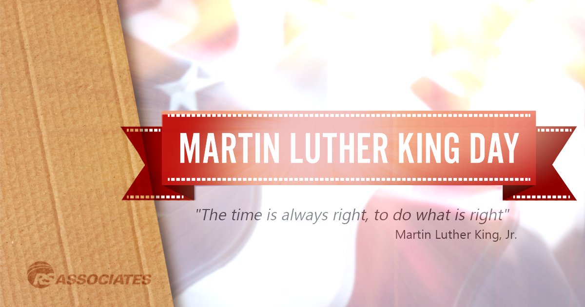 RS_Associates's tweet photo. Today we celebrate the man who believed in justice &amp; equality—today we celebrate Dr. Martin Luther King, Jr. 🇺🇸

#MLK23 #MartinLutherKingJr https://t.co/LjXZYgkC3R