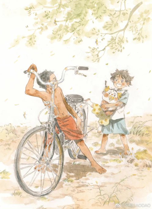 「2人の男性 自転車」のTwitter画像/イラスト(新着)