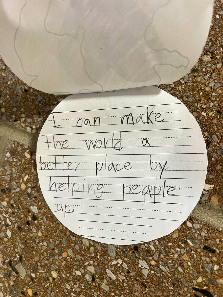 NehaAhmad__'s tweet photo. My first graders reflected on their learning about MLK and wrote about their dreams. #MLKDay 🖤🤎🤍 https://t.co/bR9QJhWB1Y