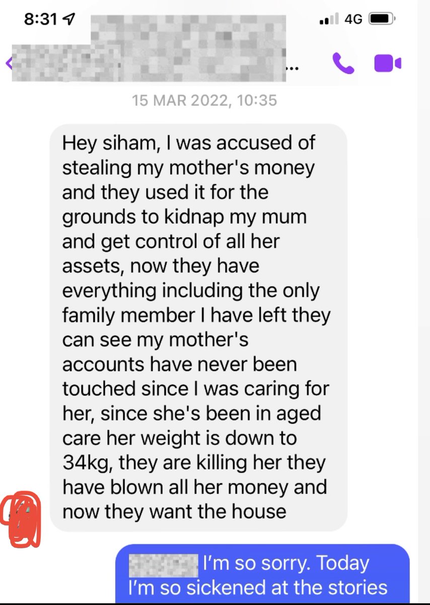 🤮 Every.Single.Claim of abuse and mismanagement needs to be investigated by police with the same enthusiasm which I was so graciously afforded. #publictrustee @4corners @abcnews @abc730