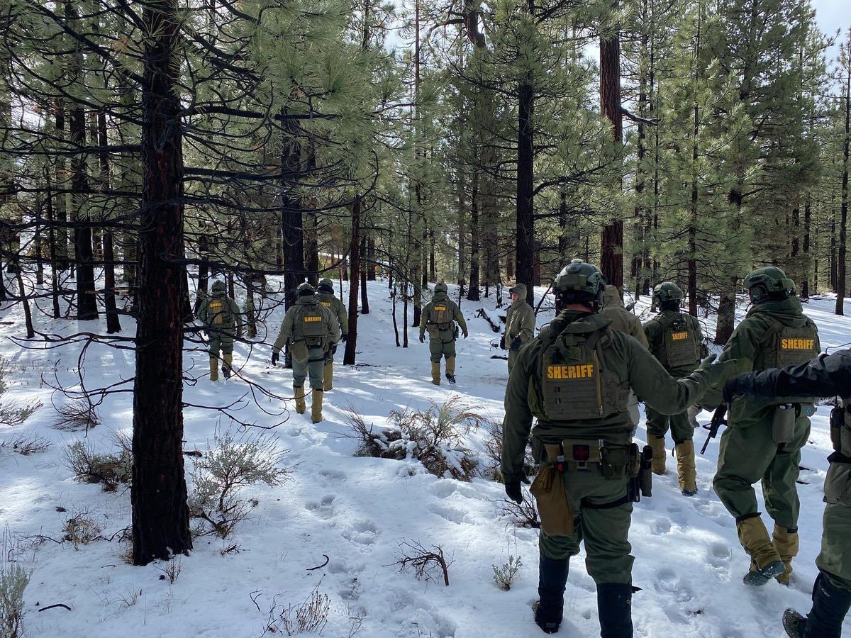 SBCSDkferber's tweet photo. These heroic men and women train in every environment and terrain and are always prepared for what comes their way. I am honored to work with every one of them! Thank you for the sacrifices you make to keep the citizens of our county safe! SBCSD SED!! #SWAT https://t.co/HdQdgjf33C