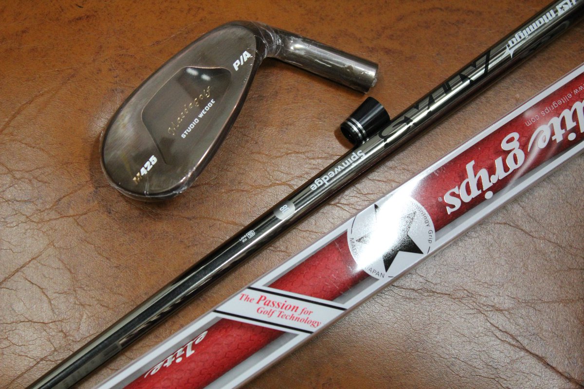 factory_bell's tweet photo. 『Masda golf✨~M425&spinwedge』
マスダゴルフ人気のM425/S ウェッジの作製です☀️✨😊
お客様が選ばれたヘッドはグースネックロフトは「PA/48°」🎵✨
仕上げは「銅メッキ」❗✨
シャフトはmamiya「Spin Wedge」🎵✨
グリップはエリート❗✨
#masdagolf #studiowedge #m425 #グースネック #銅メッキ https://t.co/kTs25PfxuV