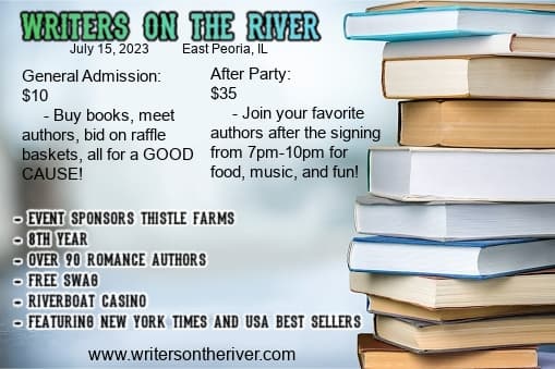 Tickets available writersontheriveril@gmail.com