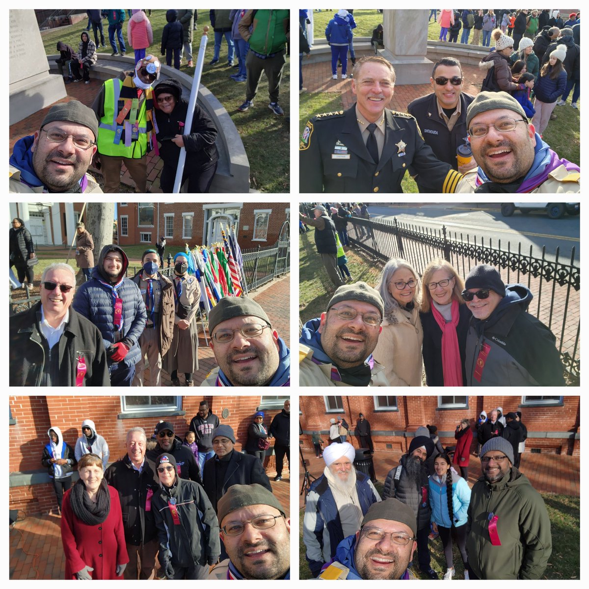 rizwanjaka's tweet photo. Jan16-Honored to help &amp; for ADAMSScouts, ADAMSBEAT Choir to be a part of 32nd Annual Leesburg
@MLKMarch Thanks Chair #TammyCarter, #LenaHickmanMiott,Fellow Cmte Members, Sponsors, Volunteers, GovtOfficials.

@IFCMW
@MultiFaithNN @faithbasedisao @LoudounNaacp 
@NCACBSA https://t.co/vBZ9BqFes2
