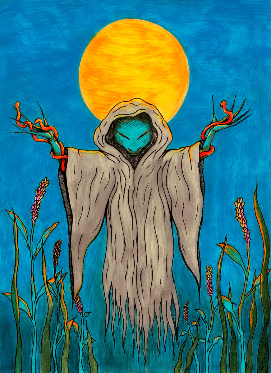 #illustration #ilustración #night #reptilian #fantasy #fantasyart #art #Fantasia #arte