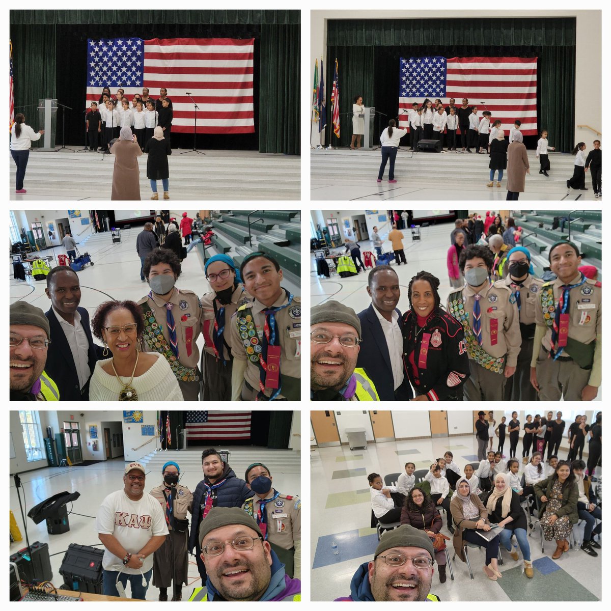 rizwanjaka's tweet photo. Jan 16 ADAMS BEAT Muslim Choir &amp; Providence Baptist Christian Church Combined Youth Choir Sing "We Shall Overcome" at 32nd Annual Leesburg @MLKMarch https://t.co/qD4gtJISXv