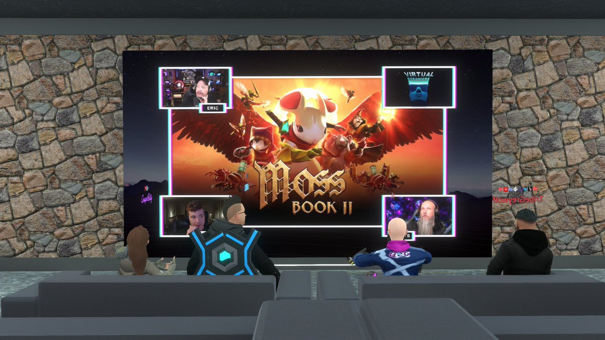 TribeGreywolfVR's tweet photo. I watched
@EricMasher @IamRuuts &amp; @LethalWeaselVR
from NEOS!
With @Therealtjackson, @skeeva, &amp; @xCreeperBettyx 😃🔥

#vrfam #vrhomies #vrgaming #Metaverse @neos_vr https://t.co/mM5uTI6iJ6