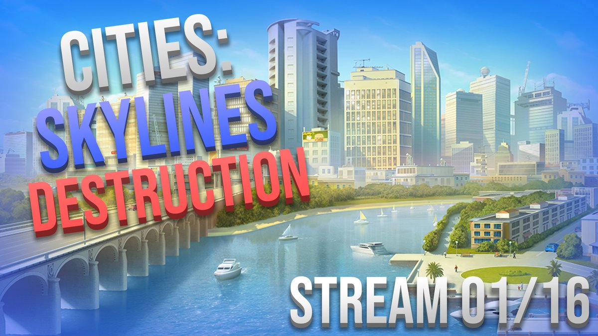 LandenRF's tweet photo. Come destroy my city!! Use bits or channel points to spawn natural disasters!

#CitiesSkylines #twitch #streamer #supportsmallstreamers #smallstreamer #gaming 

https://t.co/aGjLKlw7zy https://t.co/nu4WwttUIi