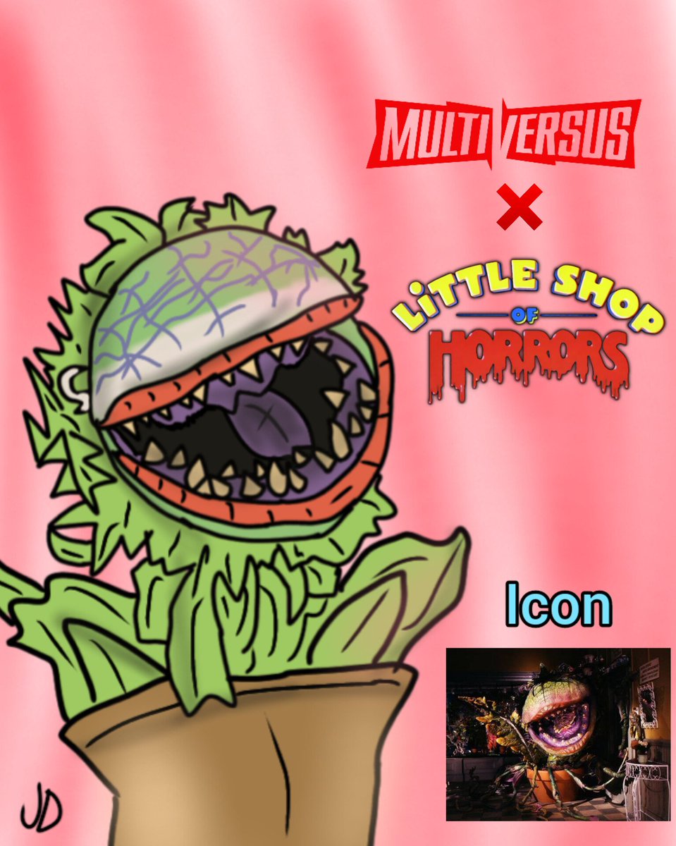 GodzillaGuyZ's tweet image. I finally finished @Audreyii4MVS piece they wanted!

Audrey II would be so dope as a character so hopefully it can get added!

Also I gotta watch Little Shop of Horrors still..

#MultVersus