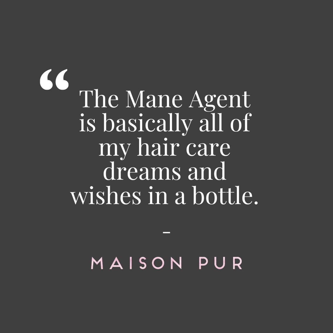 mayachiabeauty's tweet photo. THE JANUARY EDIT: "Last but not least- The new launch that I’m most excited about! Maya Chia’s The Mane Agent is basically all of my hair care dreams and wishes in a bottle. Not only does it help keep hair healthier and stronger, it also offers heat protection. The treatment https://t.co/MKFF7wAyWi