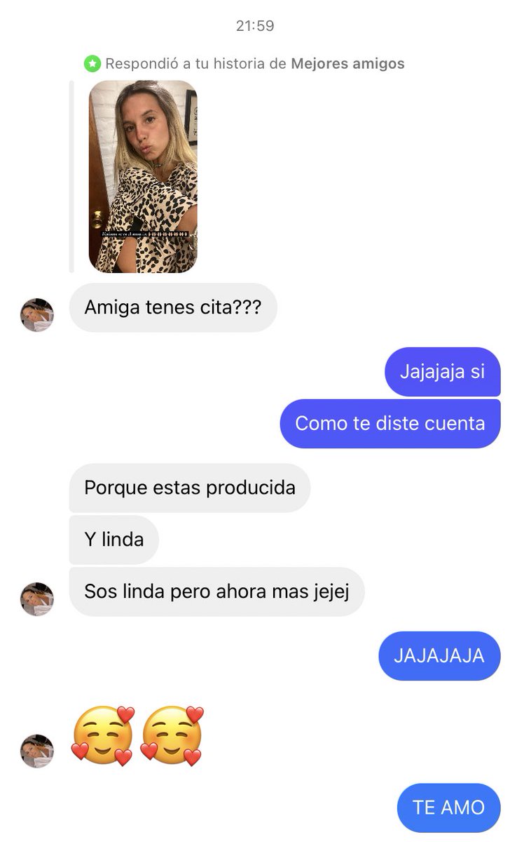 Cuando mis amigas me conocen…