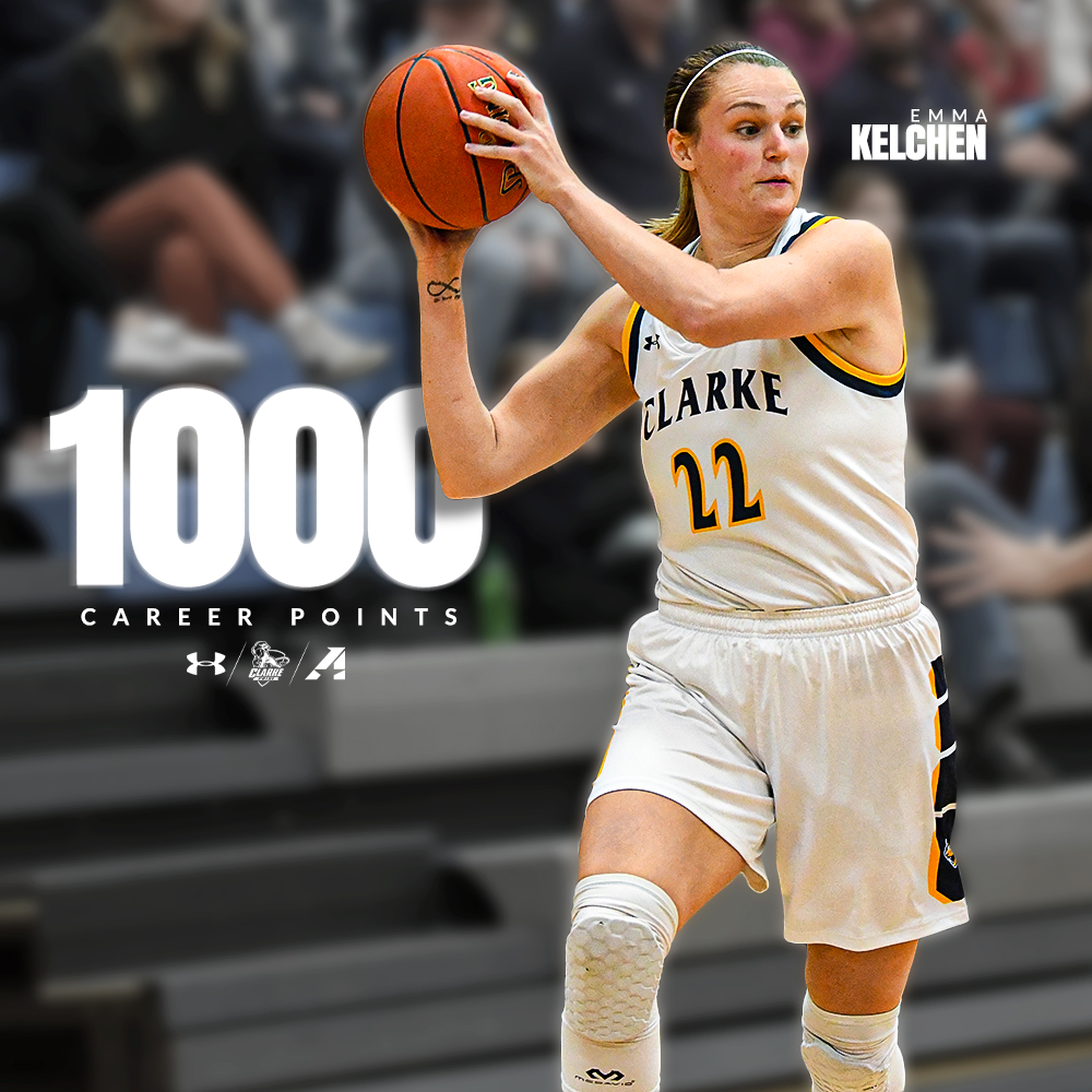 EMMA K = 1K

Emma Kelchen is the 14th player in Clarke Pride history to join the 1,000 point club!

#RunAs1
#ClarkePride