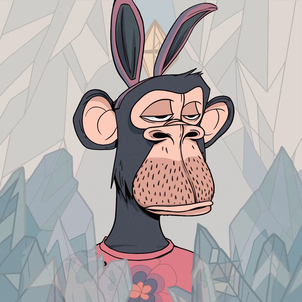 EditByJunior's tweet image. On this episode of: LOOKS BETTER IN @RENGA_inc, I gave the homie @crysyphus legendary bunny-eared @BoredApeYC a makeover. Serious pixels were pushed, this wasn't commissioned –– just had to be done. #WENGA 🍌🧵