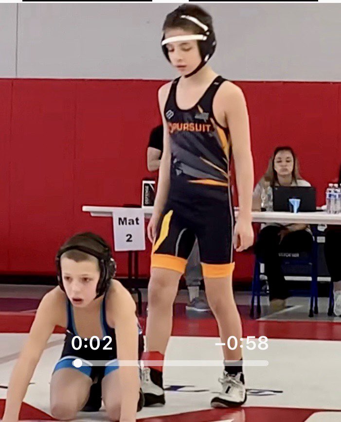 Cameron Koflowitch takes 4th place at the Marysville OAC Districts. Congrats on advancing to the State Tournament in March! #statebound #libertyway