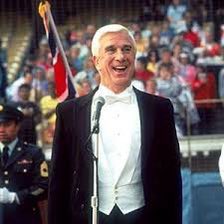 This time last week there was a lot of hullabaloo about the <a href="/PTXofficial/">Pentatonix</a> version of the national anthem. You all seem to have forgotten Enrico Pallazo. #neverforget #LeslieNielsen #thenakedgun