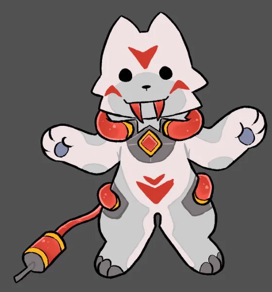 Red F4ng the Cybernetic Vampire 