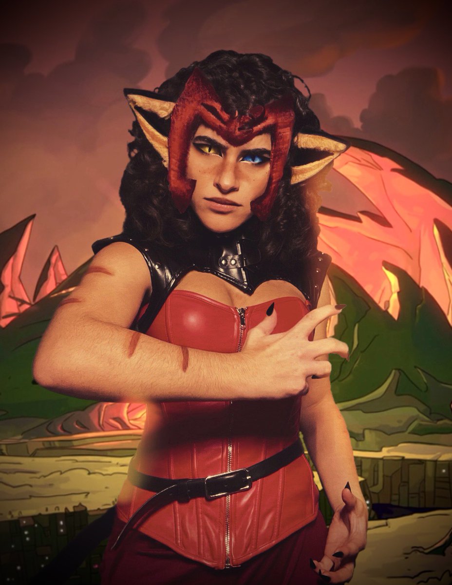 liveactionshera's tweet photo. @IsabellaElias3 @DreamWorksSheRa @DreamWorksTV @Gingerhazing @nkassell please cast her as Catra!! https://t.co/zUiPs2lTrA