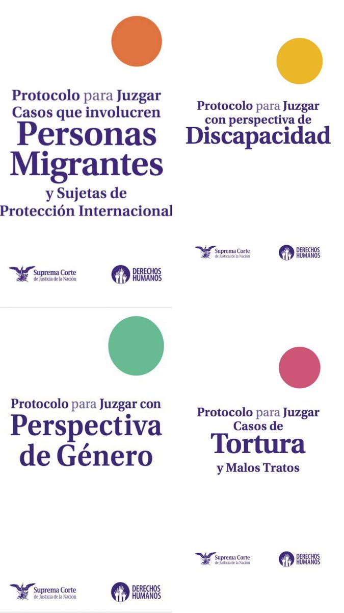 diegogaleana's tweet photo. ¡Hola!
Comparto un drive que contiene los Protocolos de actuación de la @SCJN 
Puede ser útil para personas que estudian Derecho, ejercen la profesión o cualquiera que deseé conocer más sobre protección de los DDHH.

Acá el link 👇🏻
¡Saludos! 

https://t.co/kOoOADZ2Gz https://t.co/sx0aRZCSkE