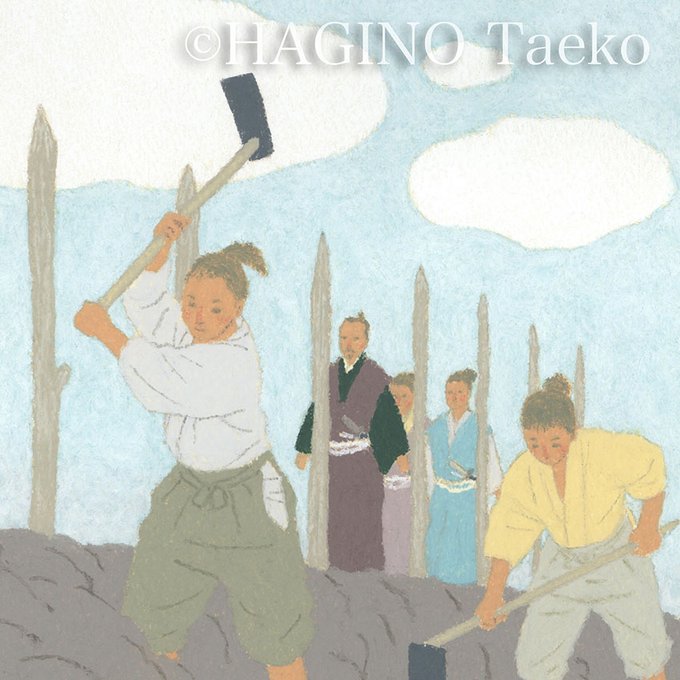 北國新聞、富山新聞連載小説 安部龍太郎さん作「銀嶺のかなた」第13~16回挿絵です。第14回のは大泉洋じゃなく前田利家ですからね。そのように見てくださいね(^^;)第16回のイケメンは孝恩寺(後の長連龍)です。資料が殆どないので好みの造形にしてみました(^^) 