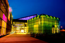 TELUS_Spark's tweet photo. 💛 💛 💛 Spark will be lit yellow this evening for #OneYellowRabbit in support of their 37 annual high Performance Rodeo @hprodeo. 💛 💛 💛  #HPRodeo https://t.co/10TWCPEUyL