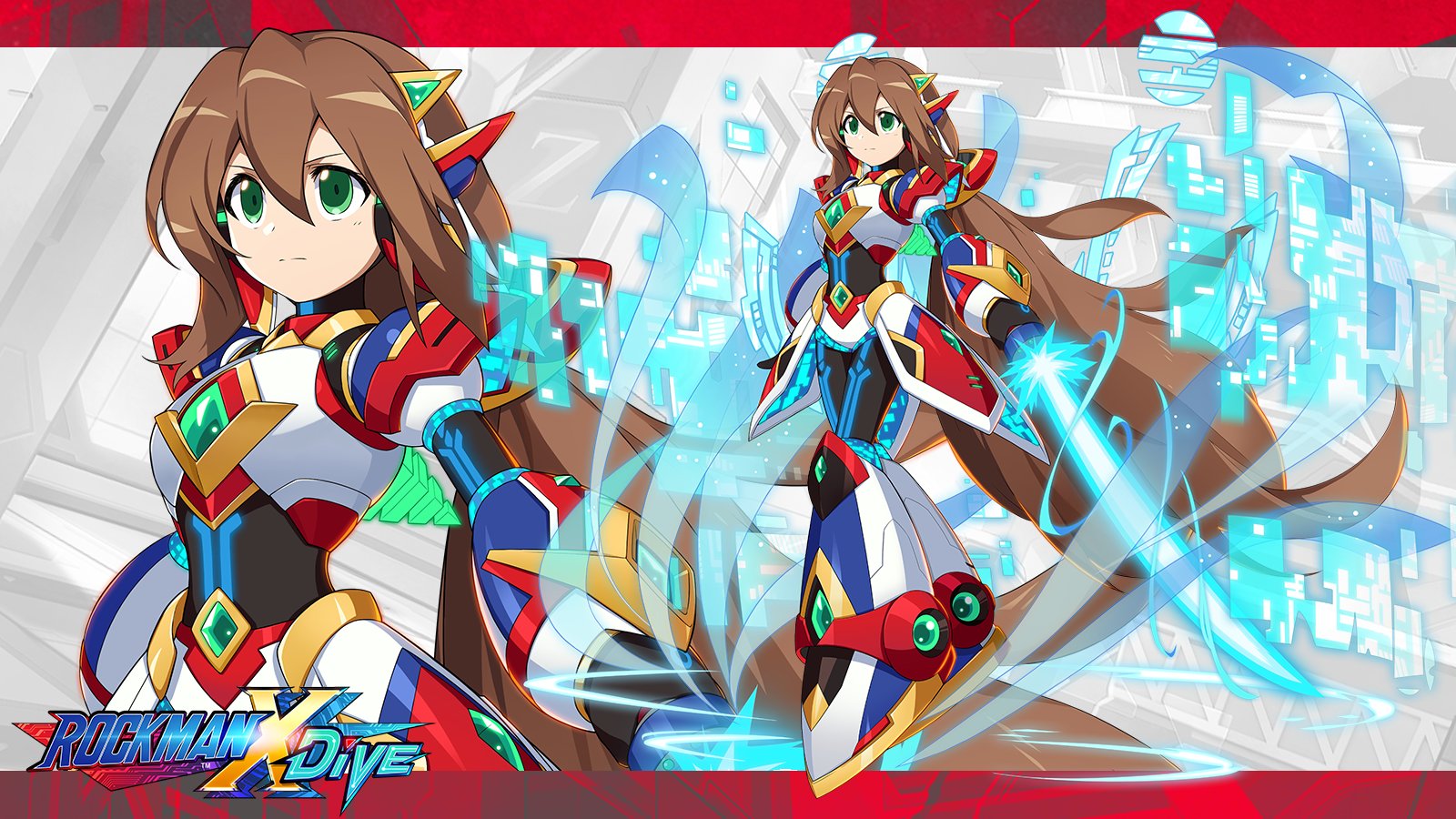 ロックマンX DiVE リコ ダイヴアーマー アクリルスタンド 日本正規代理