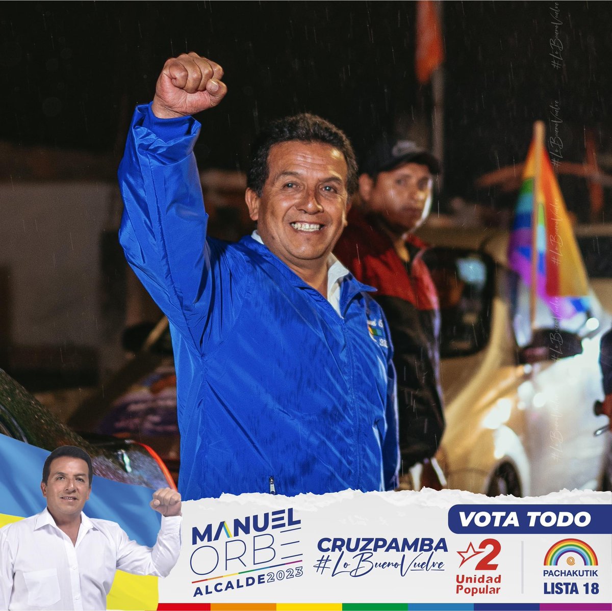 ManuelOrbeJ's tweet photo. El proyecto político se consolida en las parroquias para un desarrollo y progreso más dignos en bien de la Celicanidad🌈
#Celica #Cruzpamba #LoBuenoVuelve
#ManuelOrbeAlcalde
#Celica2023🇺🇦 https://t.co/IsIGBwtAb4