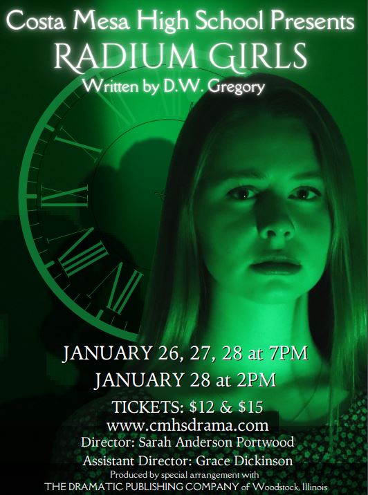 Save the Date--#MesaNation Drama Presents Radium Girls 1/26-1/28 cmhs.schoolloop.com/pf4/cms2/event… @MesaHSPrincipal @nmusd 🎭