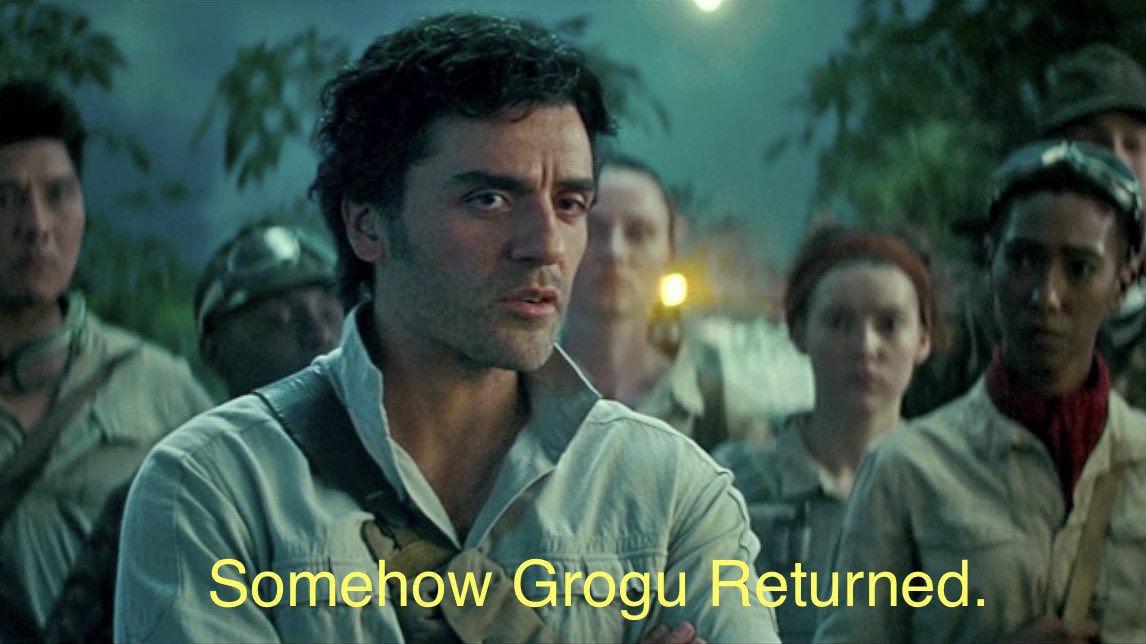 pualnewwin's tweet image. the reaction of star wars fans who skipped ‘the book of boba fett’ and just jumped into #TheMandalorian season 3: