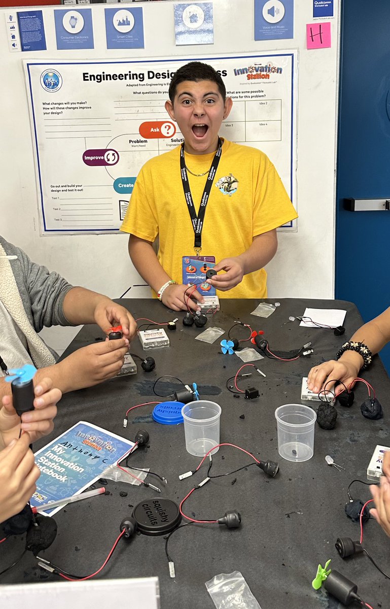 Gianni learned that his RIASEC code gave him the option to explore Web Developer as a future career. He enjoyed conventional and realistic activities, admitting he was a hands-on, detail-oriented kind of person. #thinkabit #STEAM #RIASEC #STEM #squishycircuits #snapcircuits