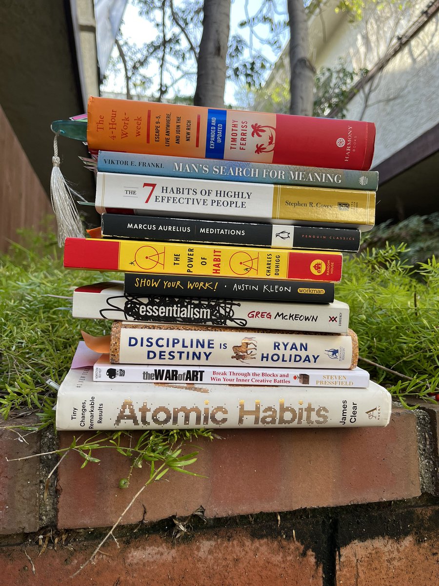 🚨#GiveawayAlert 🚨

I’m giving away one of these 10 Self-Help books this Friday!

I’m posting a “Book Review Video” Wednesday.

All you have to do to enter the giveaway is:

1. Follow this account 
2. Like the video 
3. Retweet the video 

Winner chooses which book they want!