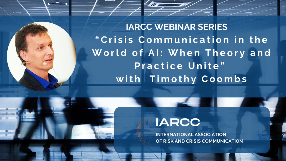 International Association of Risk & Crisis Comms. tweet media