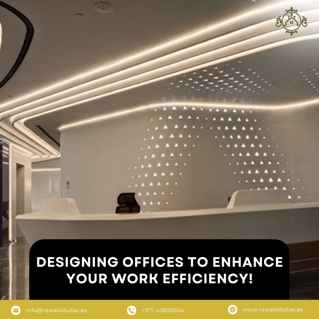 Rawabidubai's tweet photo. We design offices to enhance your work efficiency.
Give us a call today.
Visit us at: https://t.co/gGEutMX4uB
.
.
#decorideas #design #interior #homedecor #interiordecor #refurbishments #InteriorDesign #FitoutSolutions #InteriorDesigners #InteriorDesignerFirms #HomeInteriorDesign https://t.co/AerR2oTQQU