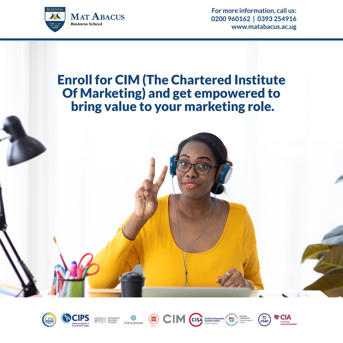 @MATABACUS1: 'Marketing is constantly evolving and it’s important to demonstrate you have kept up-to-date with the latest developments! 

Join our January intake for CIM to understand the trends in the marketing industr… , see more tweetedtimes.com/v/555?s=tnp