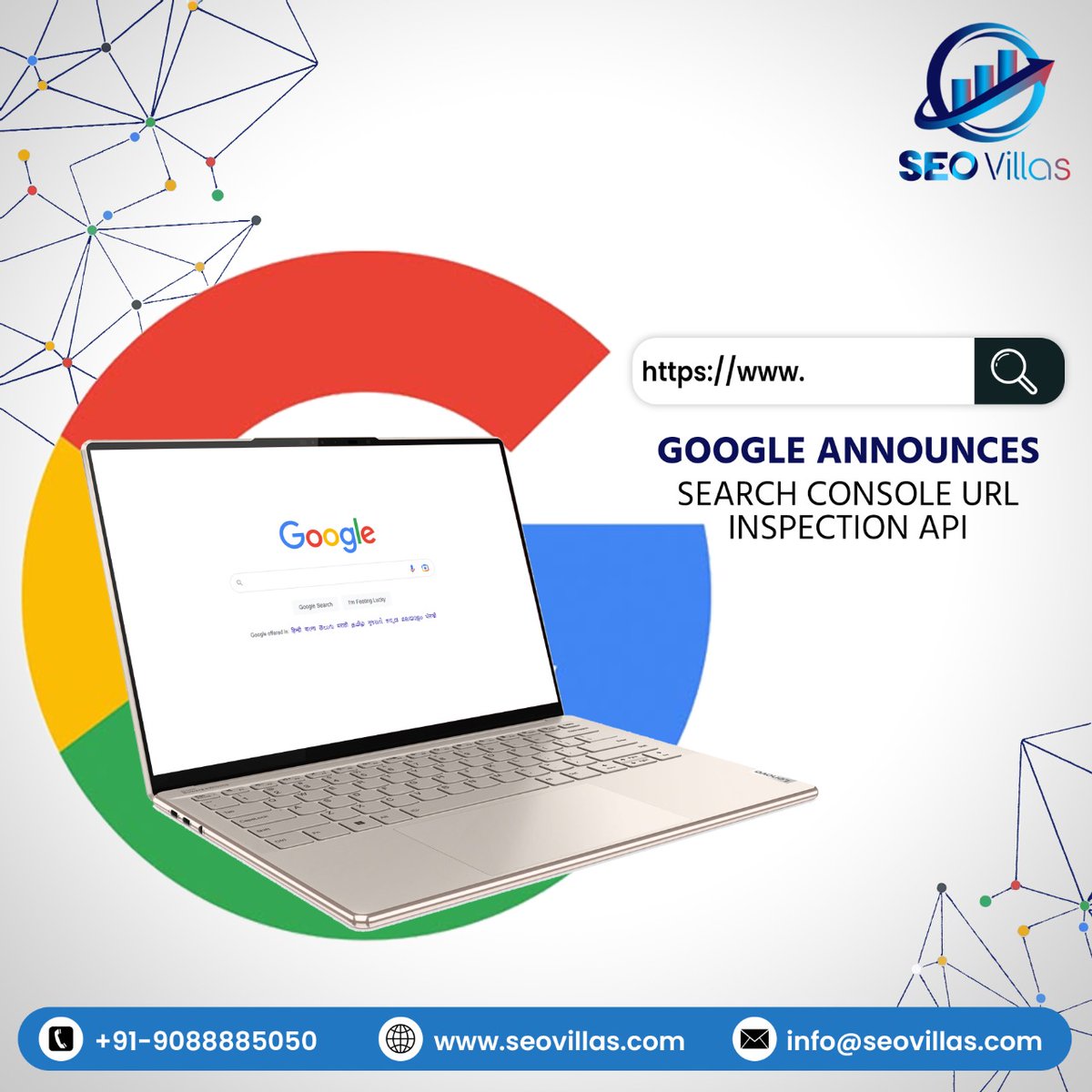 SEOVillas's tweet photo. Google announced the launch of their search console API! This is great news for SEO professionals and website owners as it provides real-time data and allows for the creation of custom reports and automation of tasks. #searchconsoleAPI #Google #SEO #websiteoptimization https://t.co/thEgxcerJs
