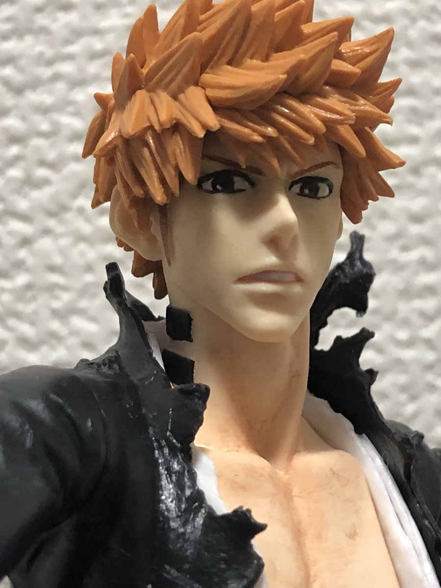 一番くじ BLEACH 黒崎一護のフィギュアを再リペイント！ やっぱり下向