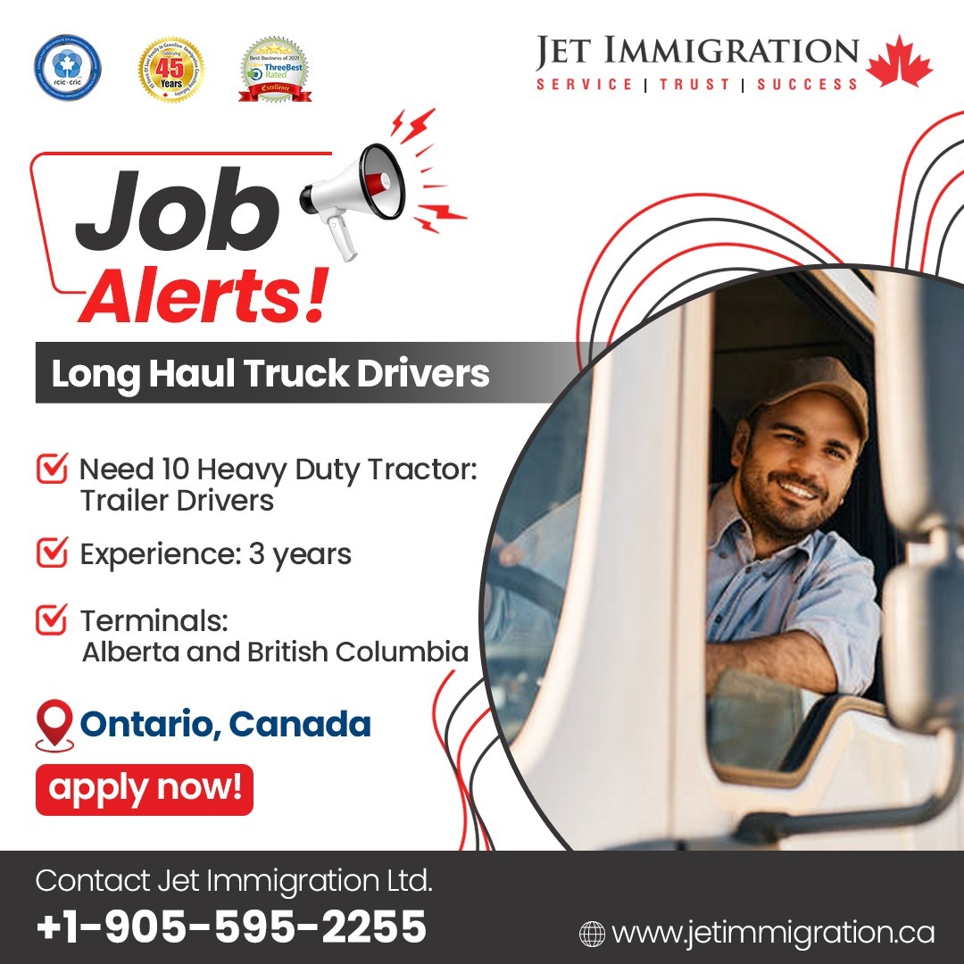 MONITPALSONI's tweet photo. We are seeking drivers for an Ontario-based company &amp; looking for 10 experienced drivers from #UAE (Abu Dhabi &amp; Dubai), Kuwait, #Qatar, #Bahrain, Saudi Arabia, #Europe, #Australia, and #NewZealand.
Apply now!
#truckingjobs #canada #InternationalDrivers #truckdriverjobs #heavyduty https://t.co/lVBDwZqovH