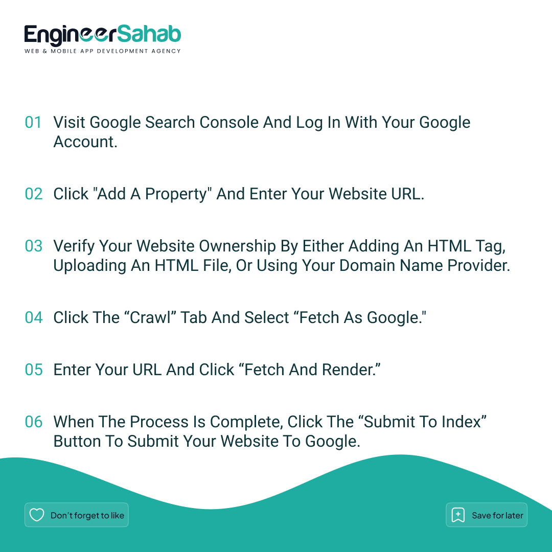 engineersahab_'s tweet photo. Submitting Your Website to Google: Get Found on the Web Faster

Find us at- https://t.co/puBJKC3NxT

#engineersahab #google #submission #website #getfound #web #faster #seo #searchengineoptimization #marketing #onlinepresence #business #searchengines #searchranking #webtraffic https://t.co/lPrvJHhtW7