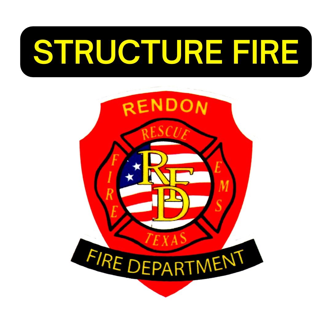 #RendonFire Tanker 26, Engine 26, and Chief 26 are working a residential structure fire in the 4300 block of Storm Cat Lane. Mutual aid from @Everman911 <a href="/CrowleyFire/">CrowleyFirefighters</a> <a href="/FdKennedale/">Kennedale FD</a> Mansfield, Edgecliff Village FDs
