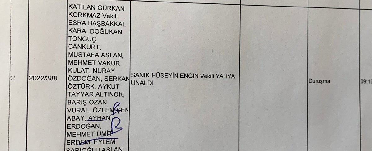 Aliismaildavasi's tweet photo. Biz bitti demeden bu dava bitmez! Emri veren de yargılanana kadar sürecin takipçisiyiz #AliİsmailKorkmaz https://t.co/mFlsJ8Xhpg