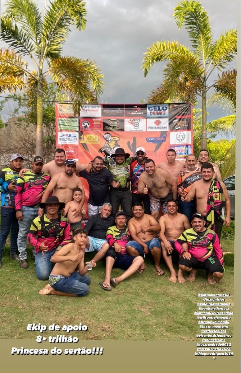122Rota's tweet photo. A nossa oitava trilha foi show deu tudo certo https://t.co/lRcFuIMAfU