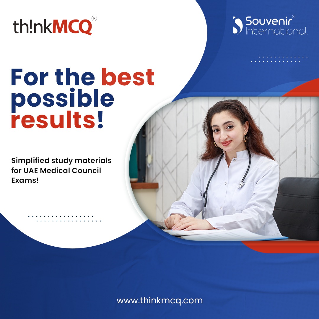 Prepare for your UAE Medical Licence Exams with the most authentic collection of previous year MCQs.
Get authentic study material for Gulf Medical Licensing Exam preparation from: thinkmcq.com

#thinkmcq #uaejobs #medicaljobsuae #doctorsjobs #uaejobs #healthcarejobsuae