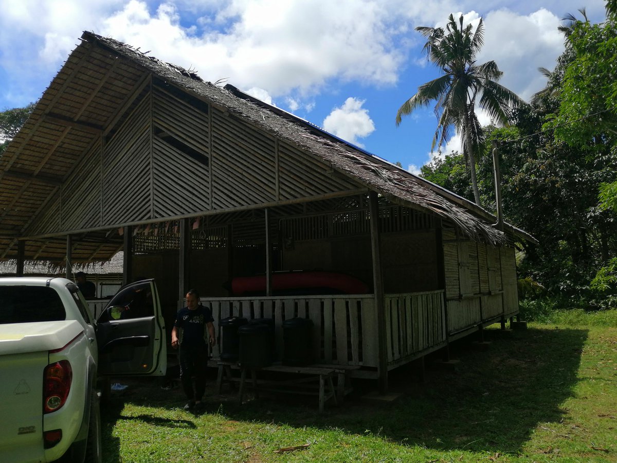 the_wong_one1's tweet photo. This is our home for the next two nights for our sampling trip in a remote part of Malaysian Borneo
#mangrove #tracemetals #humics https://t.co/3K6msi0e4m