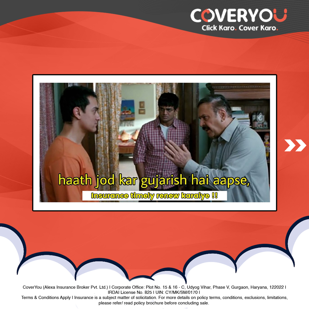 coveryouindia's tweet photo. "Alll Izzz Welllll" 👦🏻👦👦🏾 with CoverYou Insurance 

#healthinsurance #insurance #lifeinsurance #health #insuranceagent #healthcare #businessinsurance #family #business #insurancepolicy #medicare #finance #medicalinsurance #Coveryou #coveryouindia #insurance #viralpost #3idiots https://t.co/pYDTLAzTIS