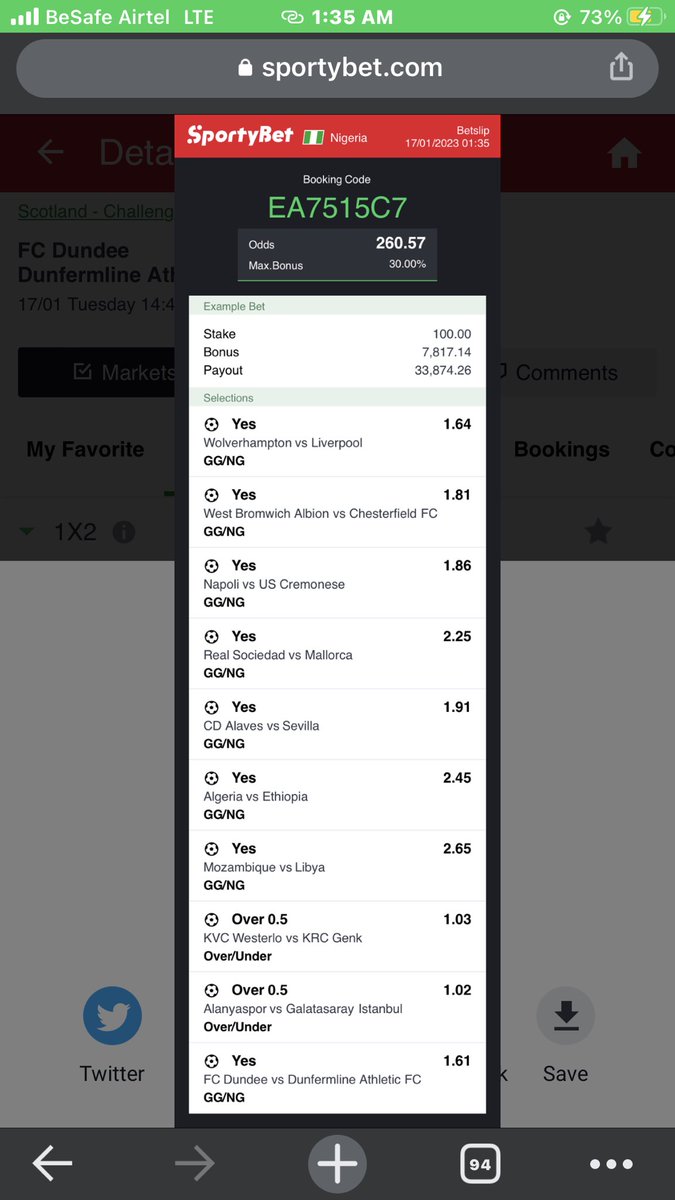Rexzyvoice's tweet photo. @sportingking365 EA7515C7         I will really appreciate if you all can stake on this and do some editing because we are expecting Boom 💥 https://t.co/CAT8McMNyW