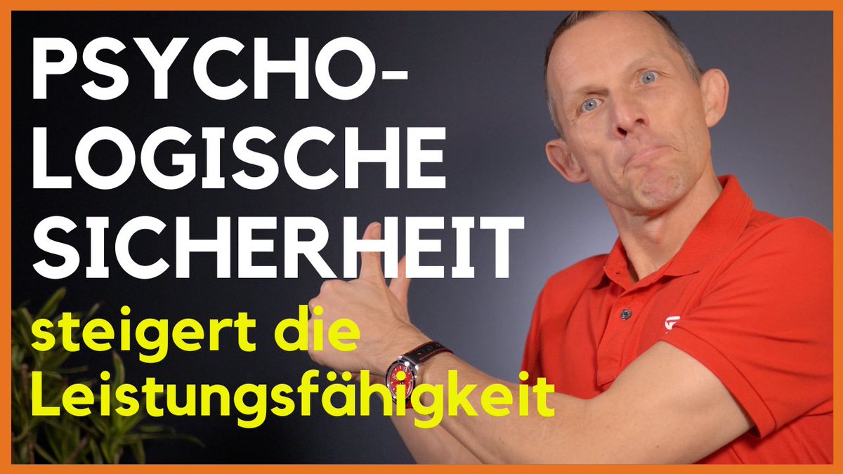 Was ist psychologische Sicherheit und warum erhöht sie die Leistungsfähigkeit von Teams?
youtube.com/watch?v=dJyFt9…