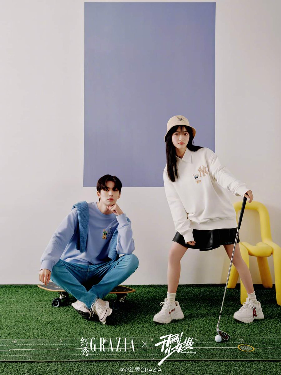 YueDiLatam's tweet photo. [16.01.23] Actualización de Weibo con #ShenYue 🌙 

"Shen Yue y sus compañeros del drama #TheComicBang para Grazia China".

Cr.📸 红秀GRAZIA  / Yuedilatam

#沈月 #DyShen #YueDi #BeYoursel #XiaLangLang #SeTuMismo #ShiShuangJiao
#UseForMyTalent   #OneWeekFriends https://t.co/JAZNe7UYnH